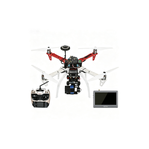 F450 Quadcopter Kit Aerial Drone Package 20: Aerial Photography Version/DJI Flight Controller/AT9S